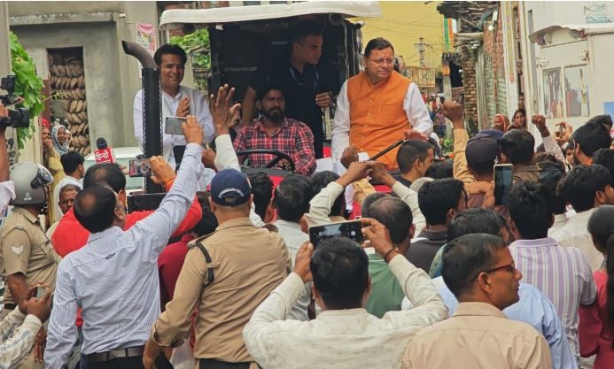 आपदा की घड़ी में जनसेवा की मिसाल बने मुख्यमंत्री धामी