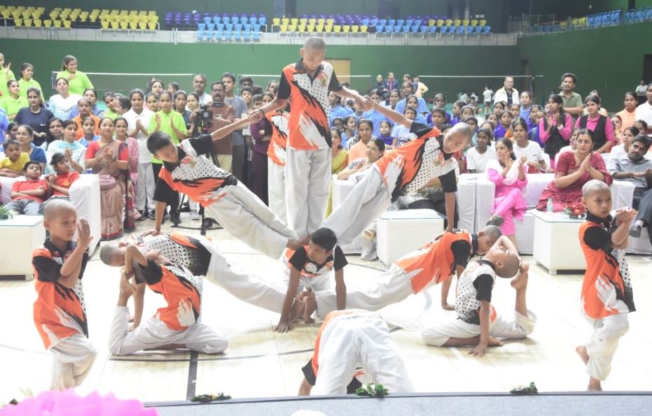 राज्य स्तरीय खेल प्रतियोगिता में बच्चों ने दिखाया जोश