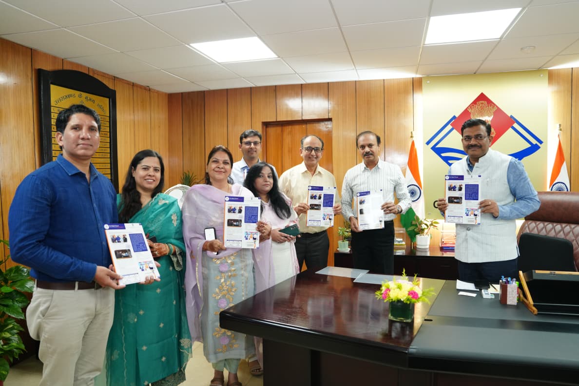 मुख्य सचिव ने एनआईसी की त्रैमासिक न्यूजलेटर ‘द डिजिटल थ्रेड’ जारी की।