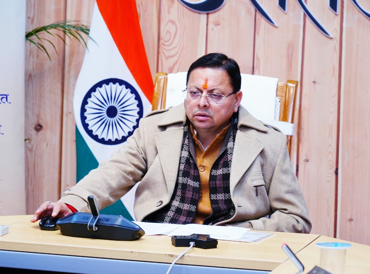 मुख्यमंत्री धामी ने प्रदान की मां नन्दा राजजात यात्रा मार्गो पर अवस्थापना सुविधाओं केे विकास हेतु ₹ 3.08 करोड की धनराशि