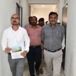बागवाला में प्रधानमंत्री आवास योजना में बने 1872 आवासों का मुख्य सचिव ने किया निरीक्षण।