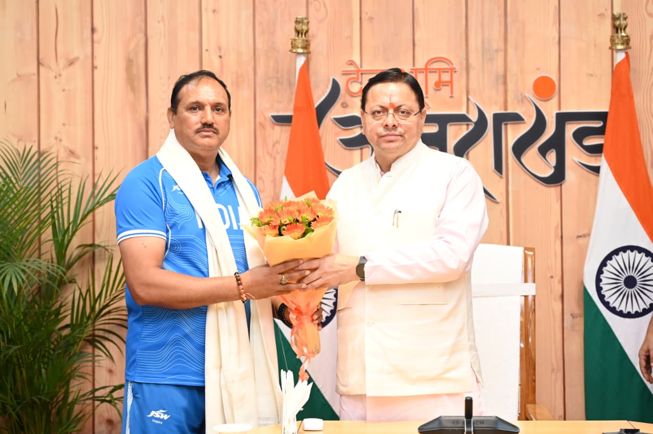 कॉमनवेल्थ गेम्स 2026 के उत्तराखंड के पदक विजेताओं और प्रशिक्षकों को मुख्यमंत्री धामी ने किया सम्मानित