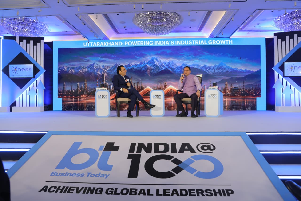 मुख्यमंत्री धामी ने BTIndia@100 कार्यक्रम में किया प्रतिभाग, राज्य की औद्योगिक क्षमता और विकास मॉडल को देश के समक्ष रखा