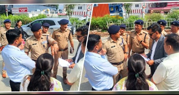 मोहब्बेवाला में लगातार हादसों पर प्रशासन सख्त, डीएम-एसएसपी ने किया दिल्ली-देहरादून हाईवे का निरीक्षण